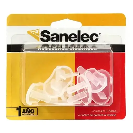 [8949 SE389497] Protectores p/contacto transparentes precio x blister de 8 pz