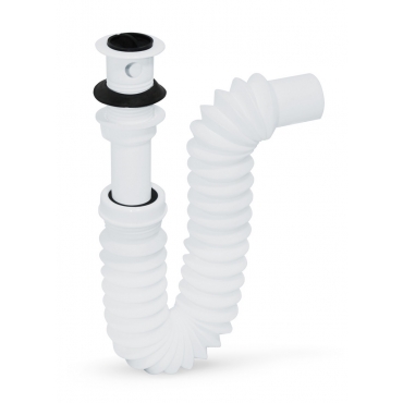 [8561 SP385611] Céspol flexible 1 1/4 de PVC tipo P para lavabo