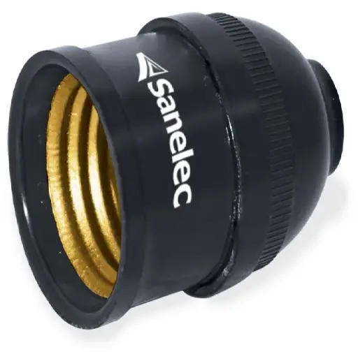 [2499 SE324993] Portalámpara baquelita negra granel