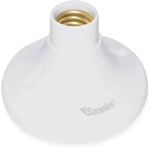 [2478 SE324788] Portalámpara 4" baquelita para techo granel