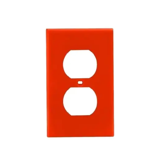 [4299 SE342997] Placa p/contacto doble naranja granel