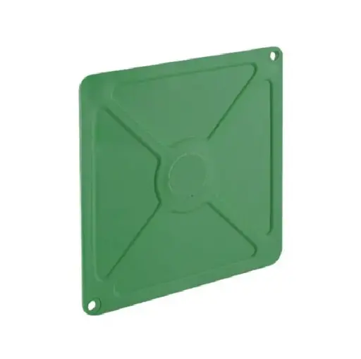 [3487 SE334879] Tapa plástica para caja de registro  4" X 4"
