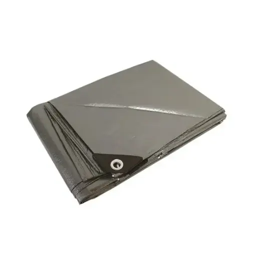 [5477 ST354778] Lona uso pesado gris 6 x 12 m