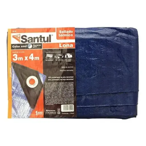 [5410 ST354105] Lona premium azul 3 x 4 m