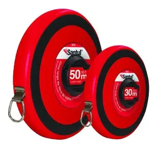 [8129 ST381293] Cinta larga 50 m de fibra de vidrio, carcasa plástica
