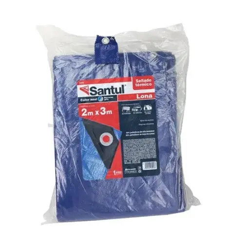 [5406 ST354068] Lona premium azul 2 x 3 m
