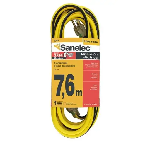 [2295 SE322951] Extensión uso rudo 7m 3x14