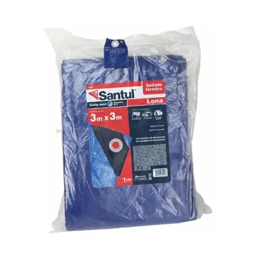 [5442 ST354426] Lona premium azul 3 x 3 m