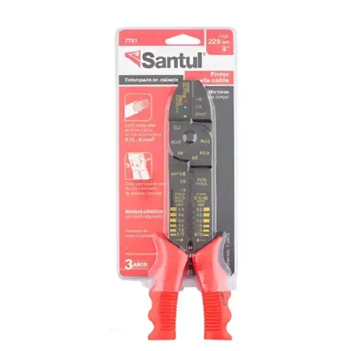 [7701 ST377012] Pinza clásica pelacables 9 blister