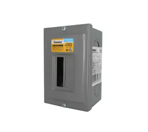 [1487 SE314871] Centro de carga p/sobreponer 2 circuitos