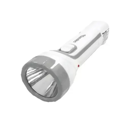 [2090 SE320902] Linterna recargable 1 súper led, 2 intensidades 90lm 50lm