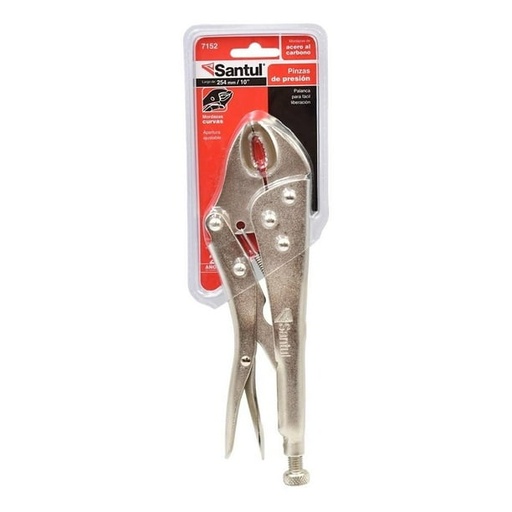 [7152 ST371522] Pinza clásica de presión 10 mordaza curva
