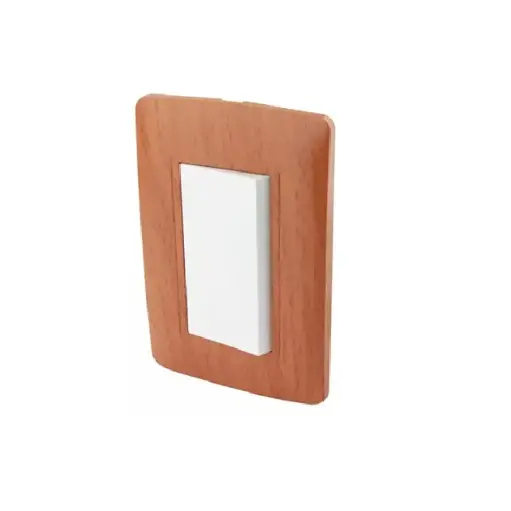 [4506 SE345066] Placa Wooden apagador de escalera