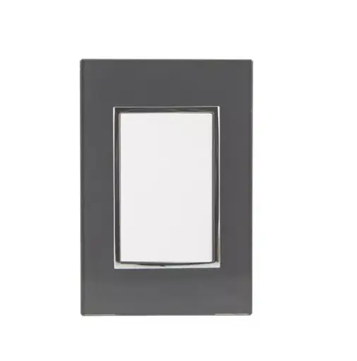 [4536 SE345363] Placa Venecia Humo apagador sencillo