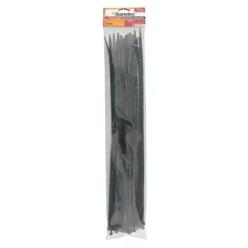 [5777 SE357779] Cinchos plásticos 4.8 x 450 mm color negro 50 pz precio x bolsa
