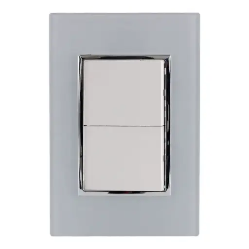 [4479 SE344790] Placa Venecia Blanco apagador sencillo y de escalera