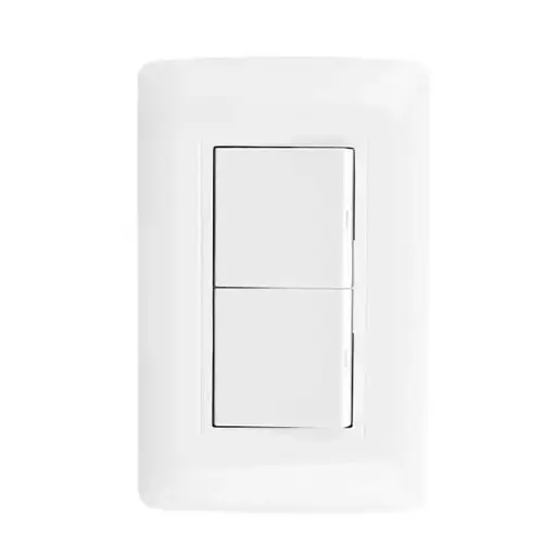 [4457 SE344571] Placa Toscana apagador doble