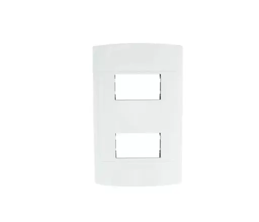 [4418 SE344182] Placa doble roma plástico