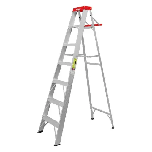 [6759 ST367594] Escalera de tijera tipo II 6 peldaños y bandeja