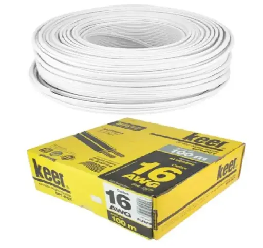 [4052 KR340528] Cable POT cal 16 color blanco precio x metro