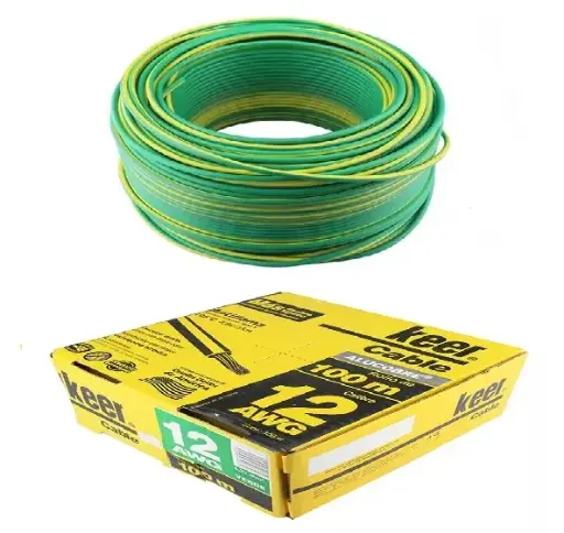 [4083 KR340832] Cable THW cal 12 verde precio x metro