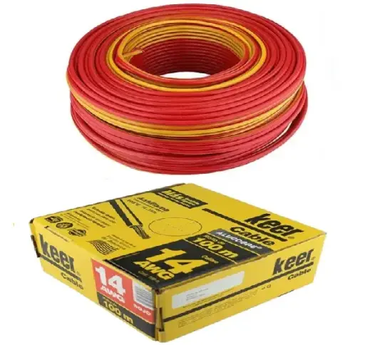 [4084 KR340849] Cable THW cal 14 rojo precio x metro