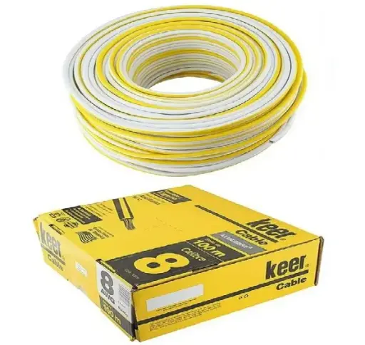 [4073 KR340733] Cable THW cal 8 blanco precio x metro