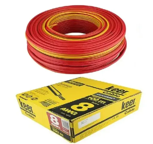 [4072 KR340726] Cable THW cal 8 rojo precio x metro