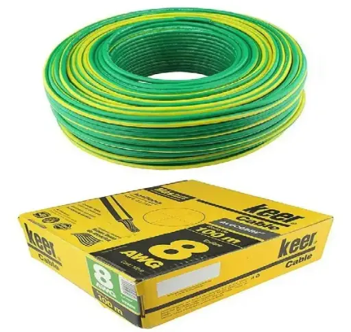 [4075 KR340757] Cable THW cal 8 verde precio x metro