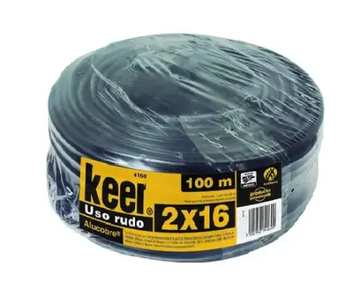 [4160 KR341600] Cable de uso rudo 2x16 precio x metro