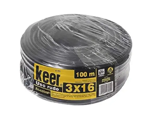 [4161 KR341617] Cable de uso rudo 3x16 precio x metro