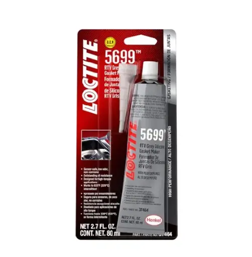 [L3 491982] SILICON AUTOMOTRIZ RTV ALTA TEMPERATURA ALTO DESEMPEÑO GRIS 80 GR