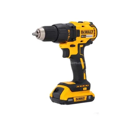 [B2 DCD7771D2-B3] TALADRO ATORNILLADOR INAL 1/2" 20V MAX 2 VELOCIDADES 0-450/0-1500 RPM 2 BATERIAS