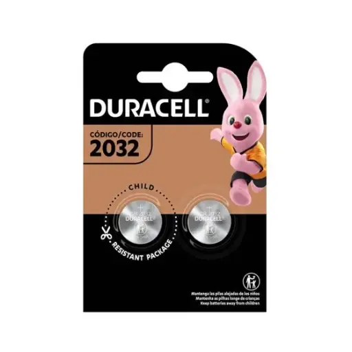 [A0 CR2032B2] PILA DE LITIO 2032 TIPO BOTON DE 3V DURACELL