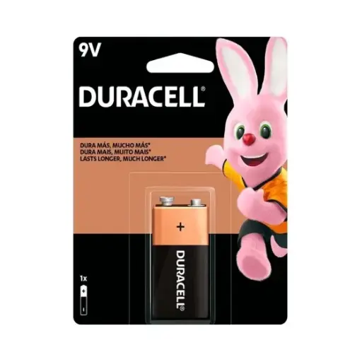 [A0 MN1604] PILA ALCALINA 9V CUADRADA DURACELL