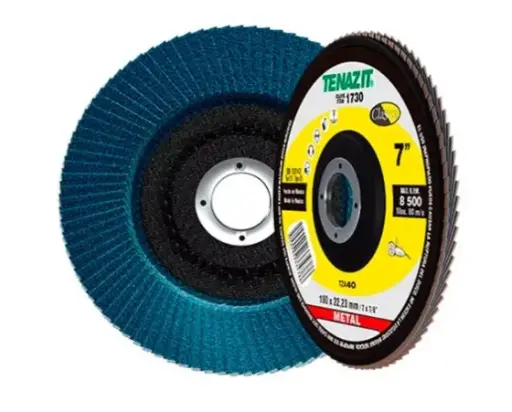 [A4 1730] DISCO LAMINADO T-29 7"X7/8" G40  ALTO REND P/DESB. DE METAL Y ACERO INOX.