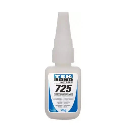 [N2 86989] ADHESIVO INSTANTANEO USO INDUSTRIAL VISCOSIDAD CP 40 A 60 20 GR (0.70 OZ) APLICADOR A (725)