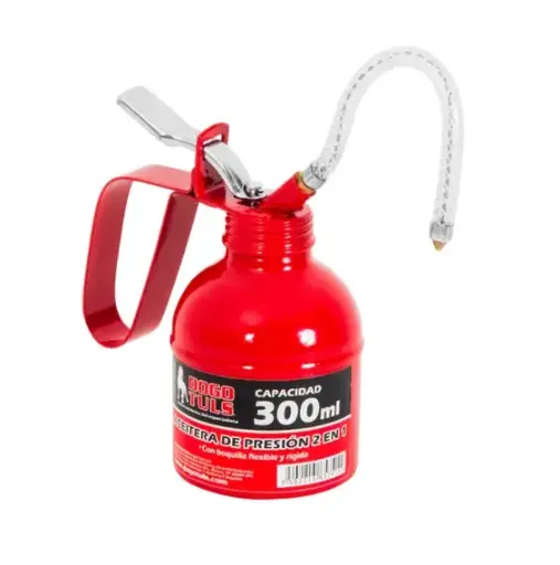 [RM1026] ACEITERA PRESION 300ml  2 EN 1 DOGOTULS