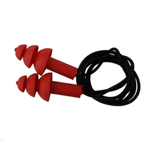 [HM3014] TAPON AUDITIVO REUSABLE 3HONGOS  CORDON