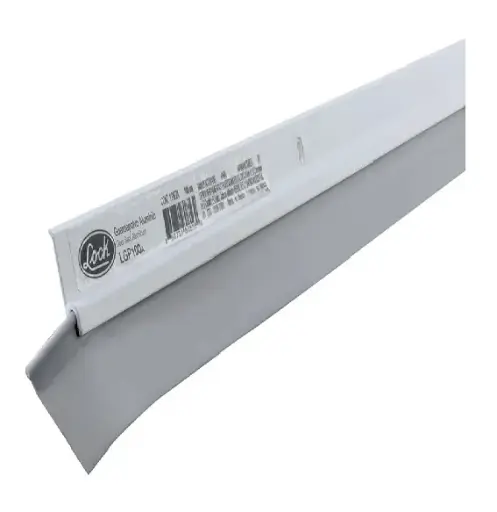 [U1 LGP100A] GUARDAPOLVOS 1MT DE ALUMINIO PARA TODO TIPO DE PUERTAS