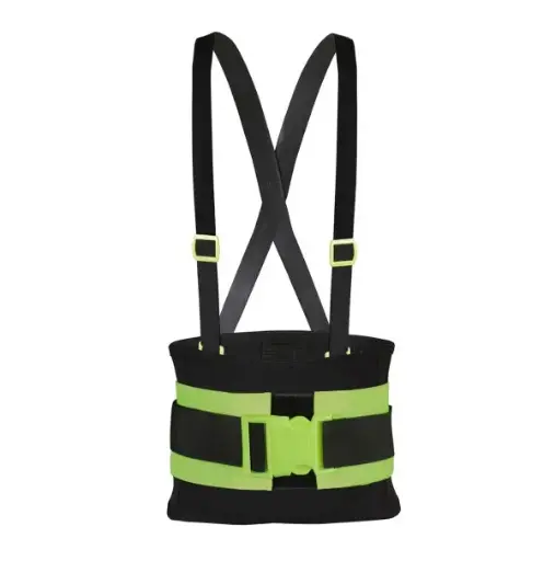 [J4 JYR-810M] FAJA DE PROTECCION LUMBAR CON MALLA MEDIANA