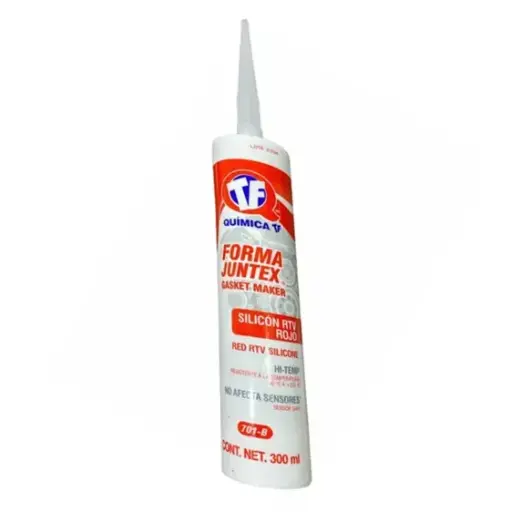 [I0 701-B] SILICON AUTOMOTRIZ RTV ALTA TEMPERATURA ROJO 300ML