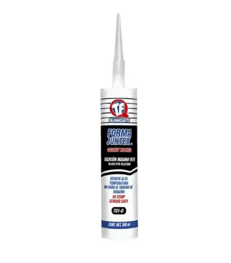 [I0 701-D] SILICON AUTOMOTRIZ RTV ALTA TEMPERATURA NEGRO 300ML