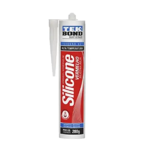 [N2 486939] SILICON ALTA TEMPERATURA TEKBOND 280G ROJO