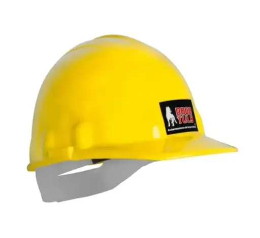 [HM3091] CASCO CACHUCHA MATRACA AMARILLO