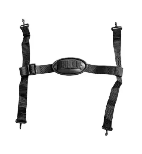 [HM3082] BARBIQUEJO 4 PTOS GANCHO Y MENTONERA PVC