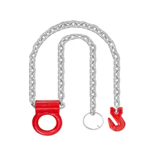 [JT5020] ESLINGA CADENA VIGA 1TX1.3M OREJA GANCHO