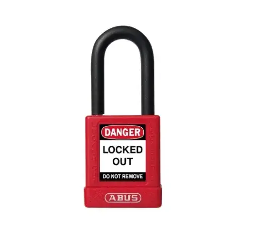 [AB-74/40-R] 74/40 KD ROJO CANDADO BLOQUEO ABUS DIELECTRICO D6.5M