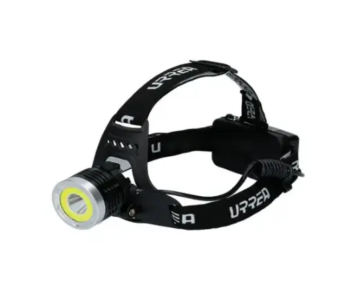 [U1 LCR25] LINTERNA PARA CABEZA RECARGABLE 1 LED CREE + 1 LED COB 250LM LITIO-ION 3W 6500K 4 NIVELES