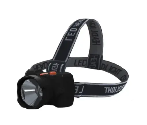 [T2 LT8075N] LINTERNA PARA CABEZA RECARGABLE DE LED 1 W LUZ DE DIA 6500 K 80 LM DE ABS (TESTA)